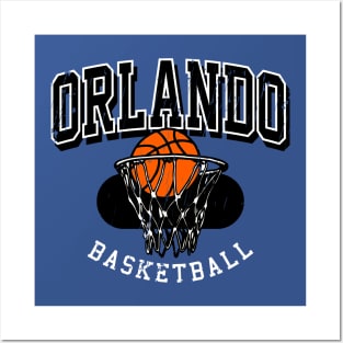 Vintage Orlando Basketball Posters and Art